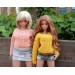 PATTERN: Yellow Jumper With Center Cable for Smart Doll