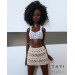 Jumper, Top and Lace Skirt for Smart Doll