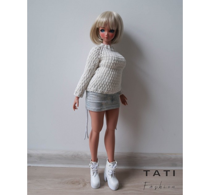 PDF: Gray Sweater for Smart Doll