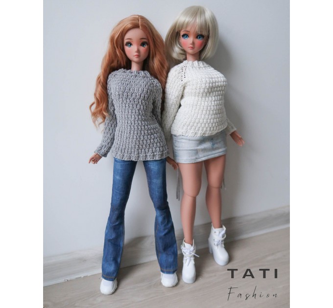 PDF: Gray Sweater for Smart Doll