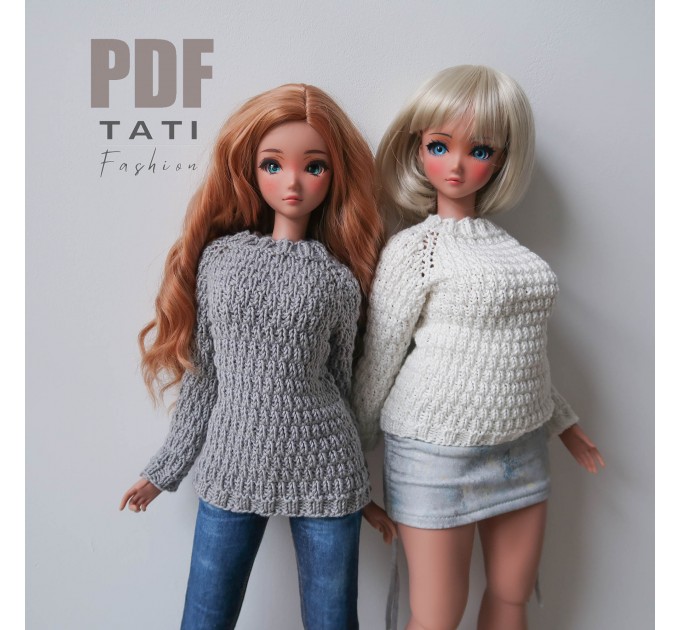PDF: Gray Sweater for Smart Doll