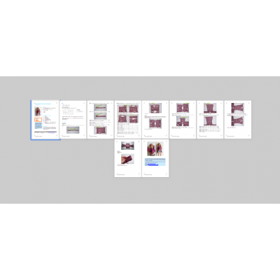 PDF: Ripped Mesh Top for Smart Doll