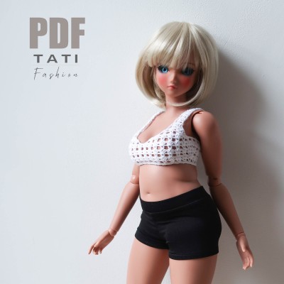 PDF: White Top for Pear Smart Doll