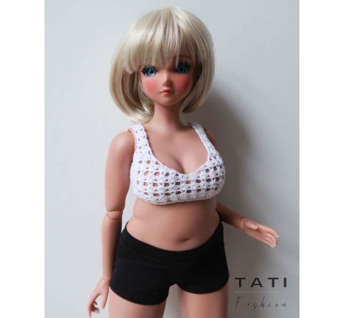 Crocheted Top for Smart Doll - Pear and Classic body