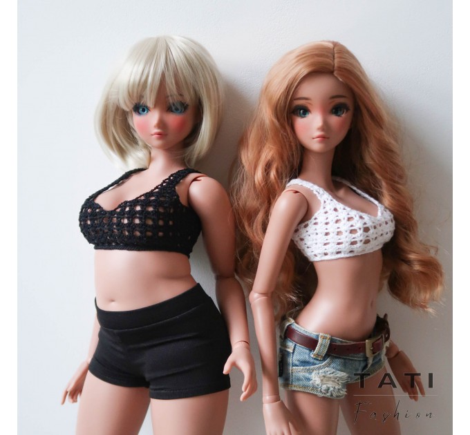 Crocheted Top for Smart Doll - Pear and Classic body