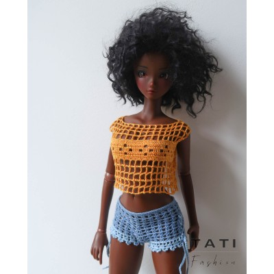 PDF: 5 Tops for Classic and Pear Smart Doll 60 cm