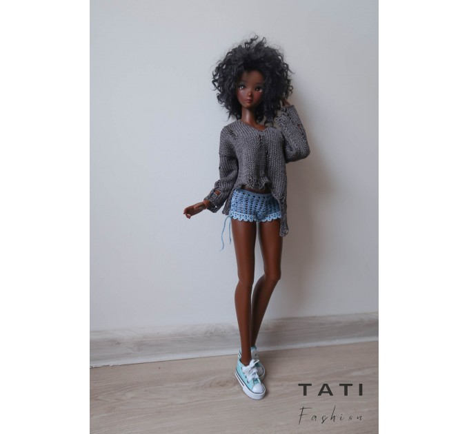 PDF: Ripped Asymmetrical Sweater for Smart Doll 60 cm