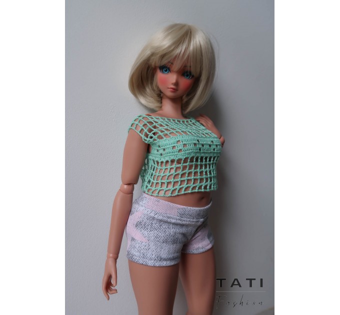 PDF: Mesh Top for Pear Smart Doll 60 cm