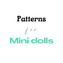Patterns for Mini dolls